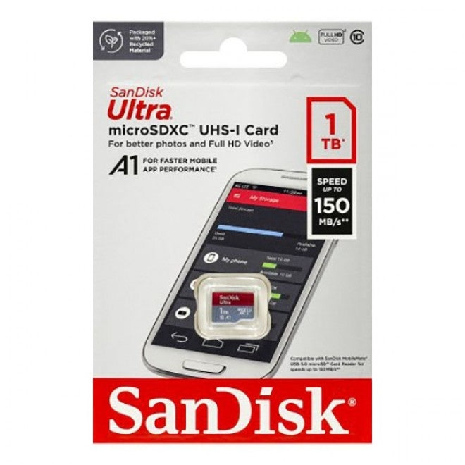 Sandisk Micro SD 1TB 150MB/S Extreme Sandisk Micro SD 1TB 150MB/S Extreme